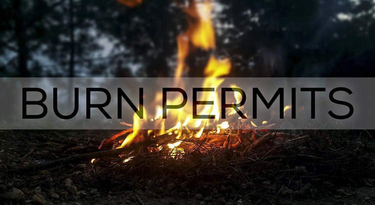 Burn permits required as of 15 October 2020